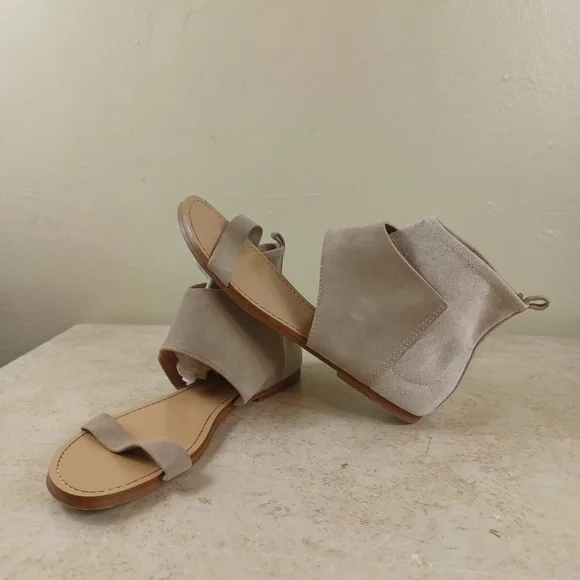 BELLE by Sigerson Morrison ‘Bristol’ Cuffed Flat Sandal. Size 9 B - Picture 4 of 6